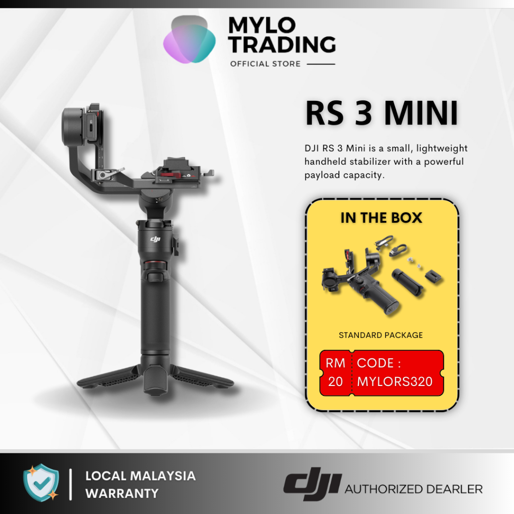 DJI RS 3 Mini & RS3 Mini - Lightweight Travel Stabilizer | 3rd-Gen RS ...