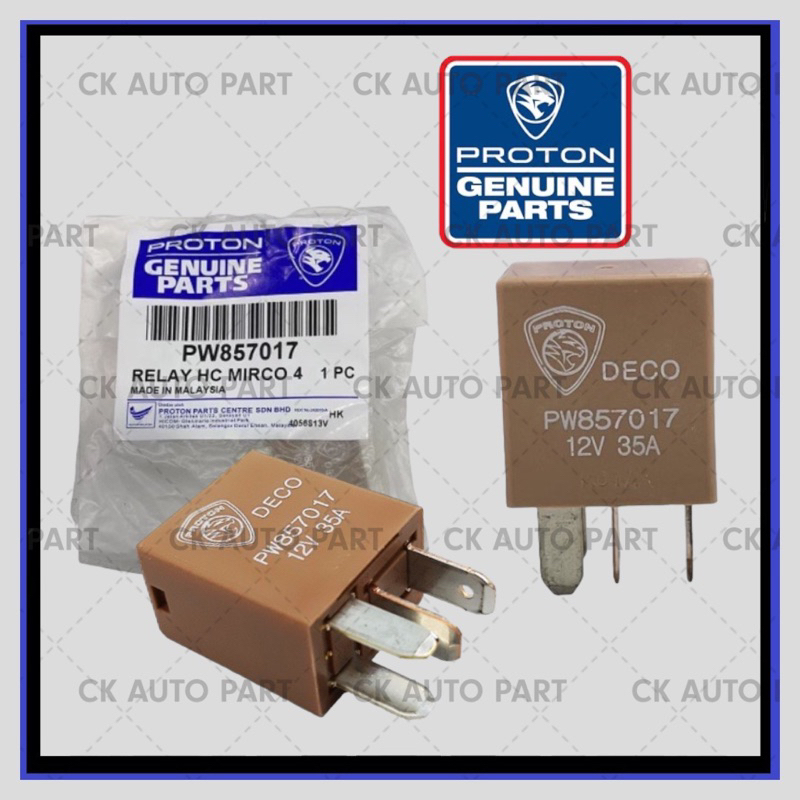 100 ORIGINAL PROTON 4PIN RELAY 35A AIR CON POWER RELAY (PW857017