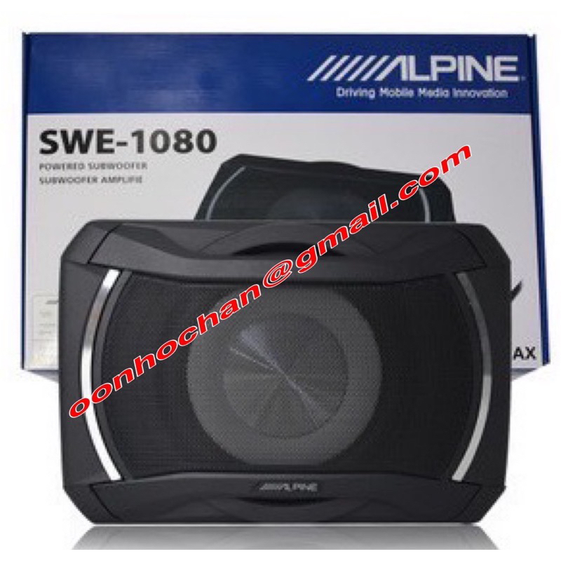 ALPINE SWE-1080 サブウーファーアンプ 本体のみ 【楽天市場
