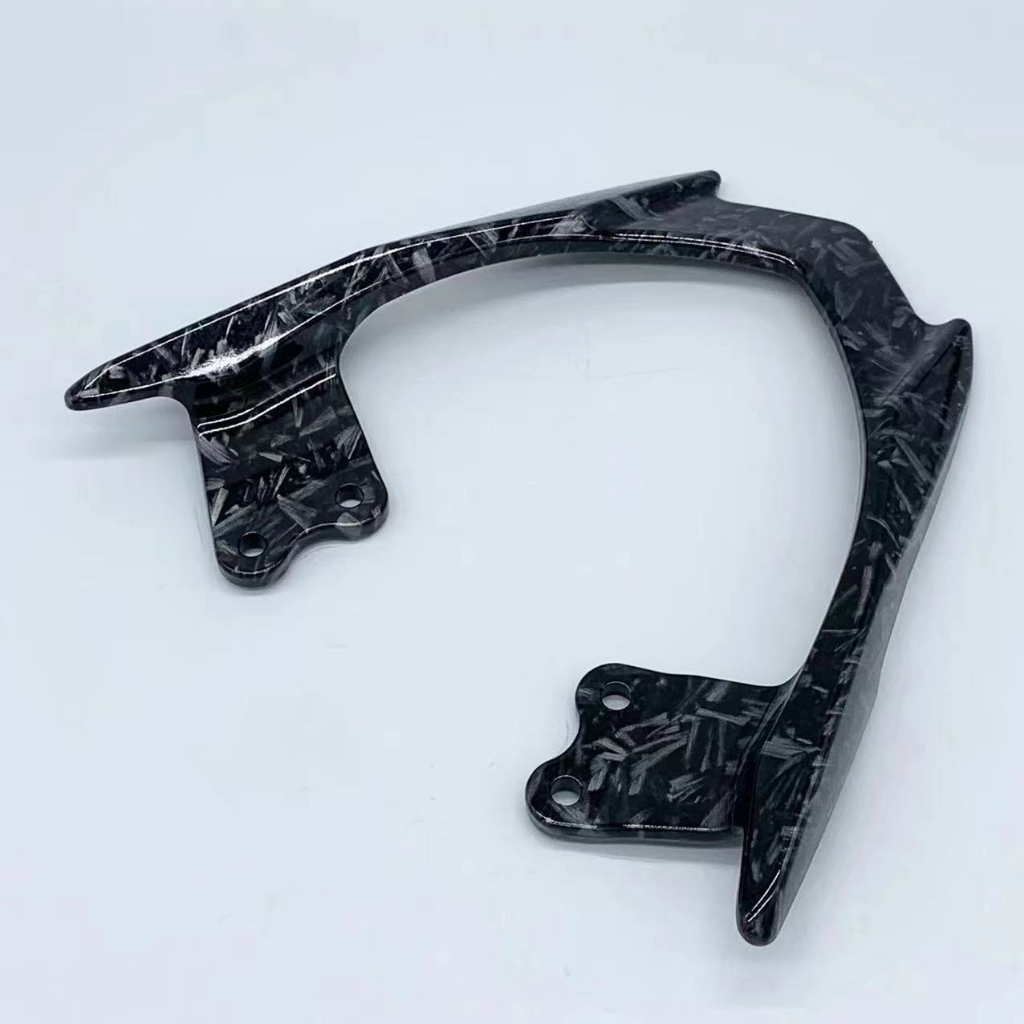 YAMAHA SPOILER BLACK / FORGE CARBON FIBRE Y15ZR Y15 Y15Z V1 V2 LCV8 LC ...