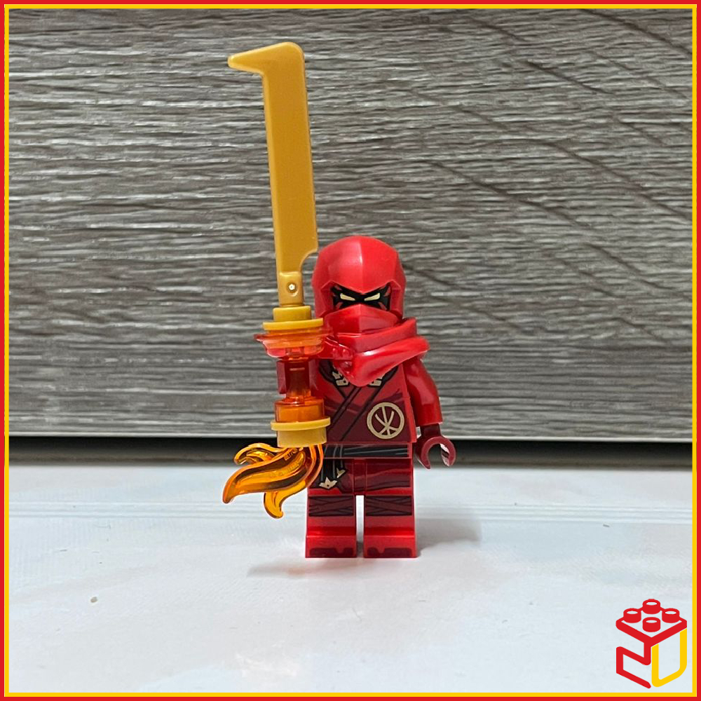 Ready Stock Lego Ninjago Kai Flaming Sword Minifigures Exclusive Shopee Malaysia