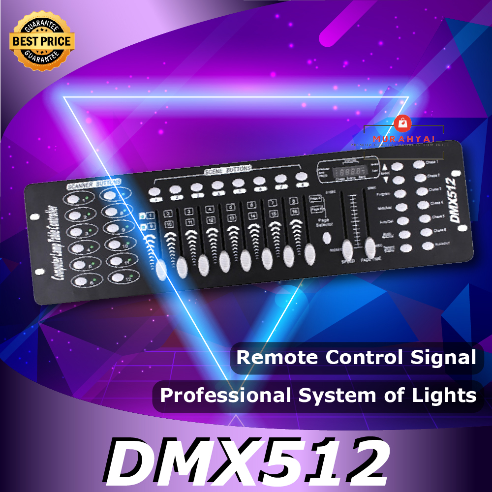 DMX512 lighting controller 192 Stage, lighting console | Shopee Malaysia