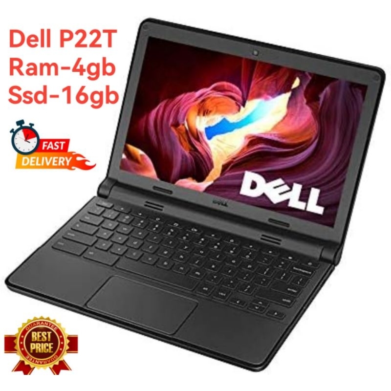 Dell Chromebook P22t Ram 4gb Ssd 16gb Intel Celeron N2840 Duel Core 216ghz Chromebook Shopee 9135