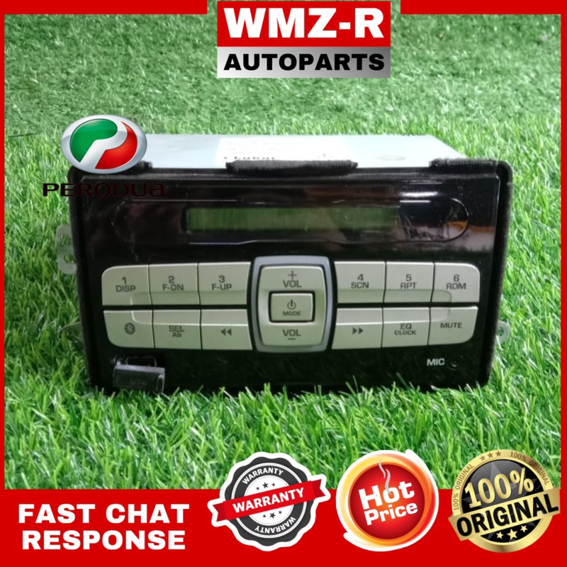 PERODUA BEZZA RADIO BLUETOOTH,MP3 PLAYER & USB ORIGINAL PERODUA