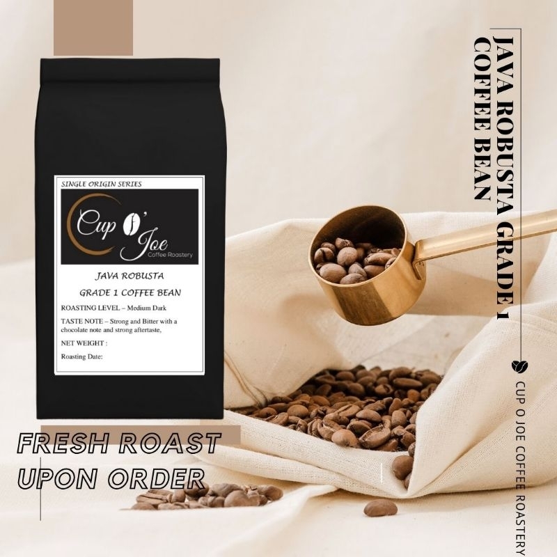 Java Robusta Grade 1 Coffee Bean Shopee Malaysia