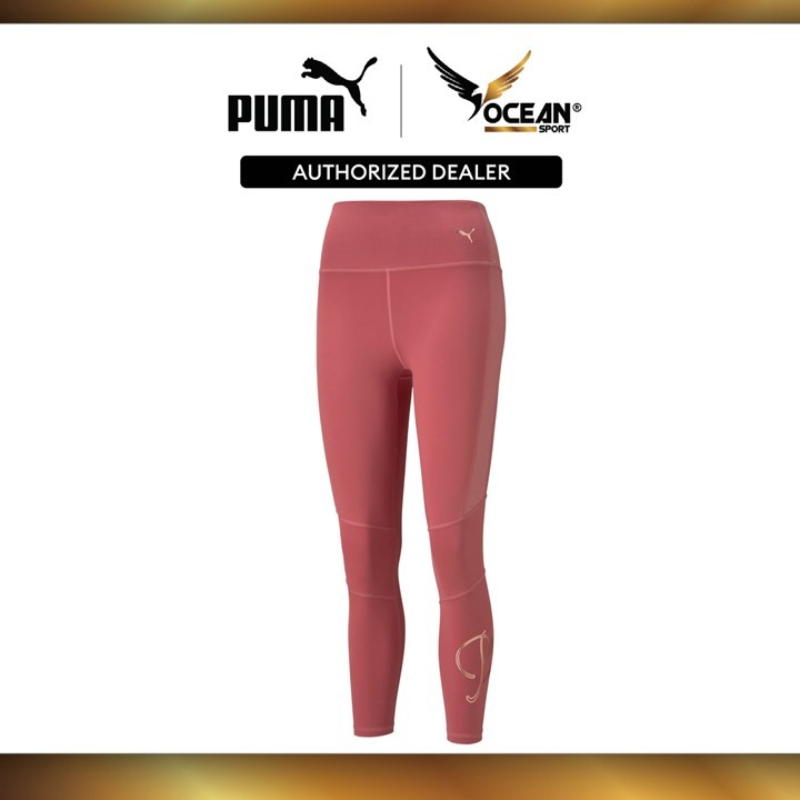 Puma Women s Moto High Waist 7 8 Q4 Tight Long Pants Sport Pants Mauve Wood 52108925 Shopee Malaysia