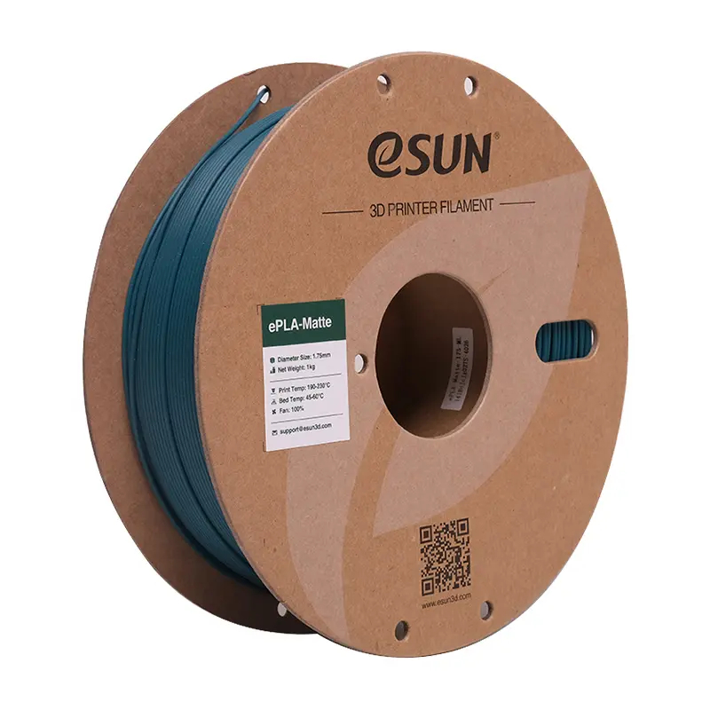 ESUN Matte PLA Filament 1.75mm, Low Density Matte 3D Printer PLA ...