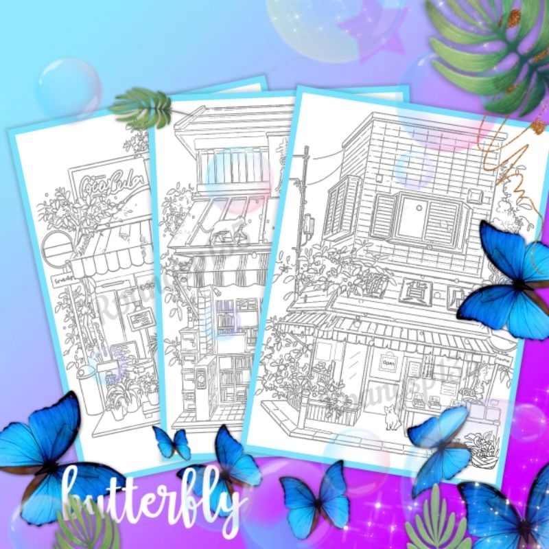 3pcs/pack Colouring Paper (100gsm) | Shopee Malaysia