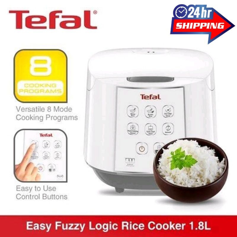Tefal rice Cooker Non Stick Easy Rice Fuzzy Logic Rice Cooker 1.8Litre