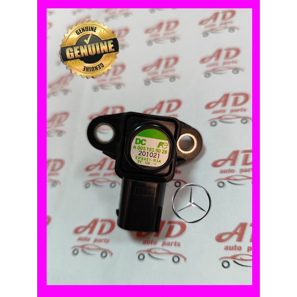 Original Mercedes Benz Intake Manifold Boost Pressure Sensor W176 W246 W203 W204 W205 W117 W211