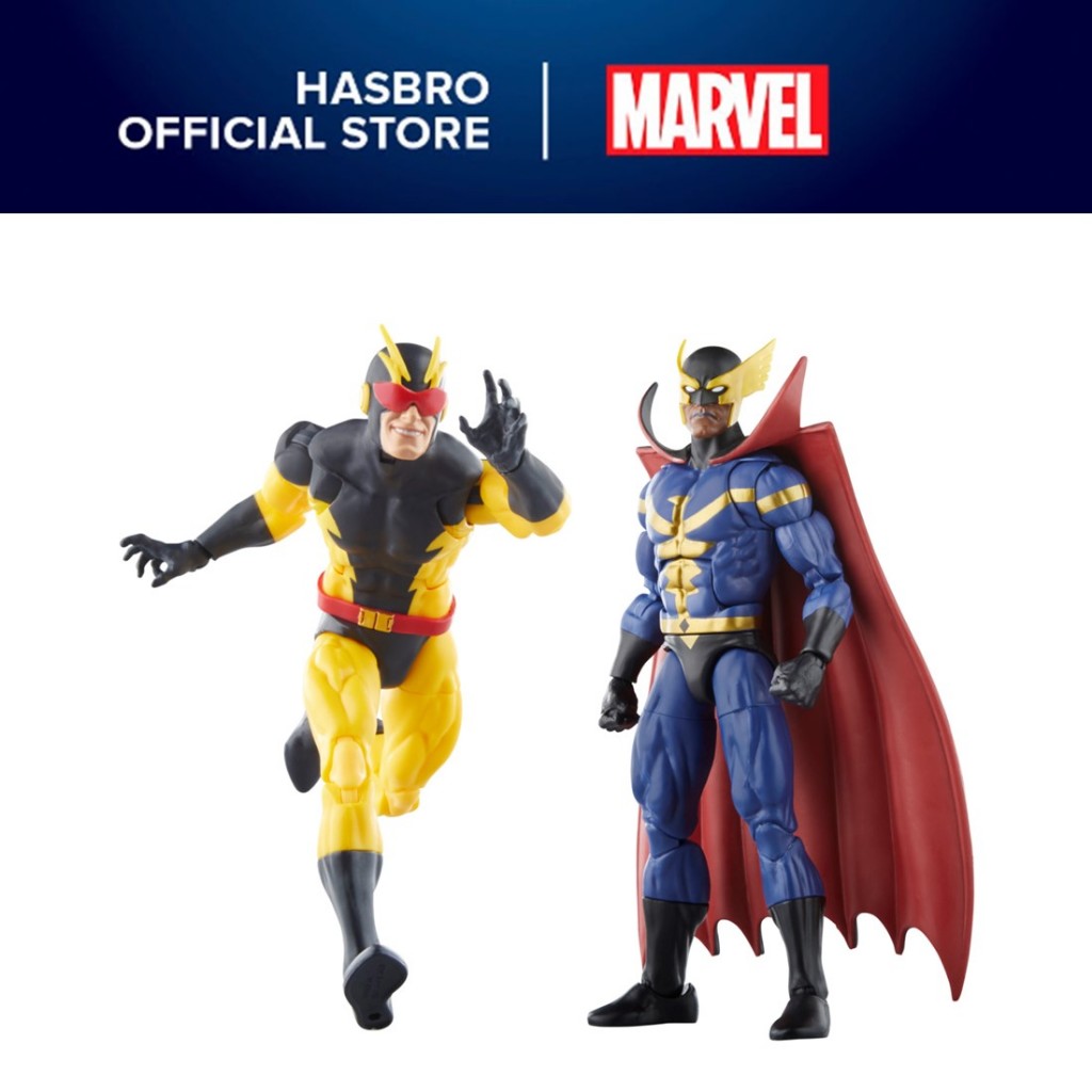 Hasbro Marvel Legends Series Squadron Supreme Marvel's Nighthawk and  Marvel's Blur 6-in Action Figure 2-Pack Set