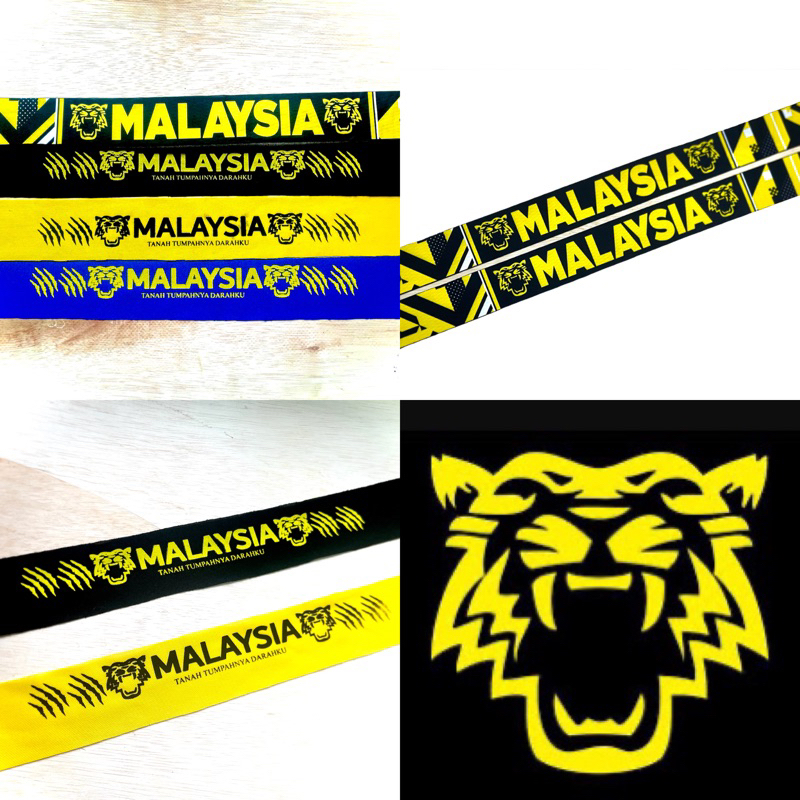 Headband Pengikat Kepala Malaysia Supporters MERDEKA Shopee