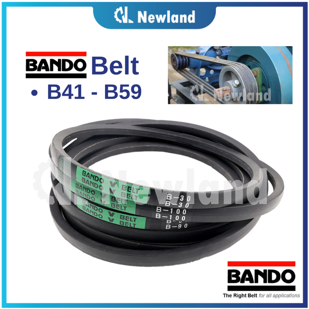 Bando Belt V (Type B) Size B41 B59 (Machinery / Tractor / Industrial