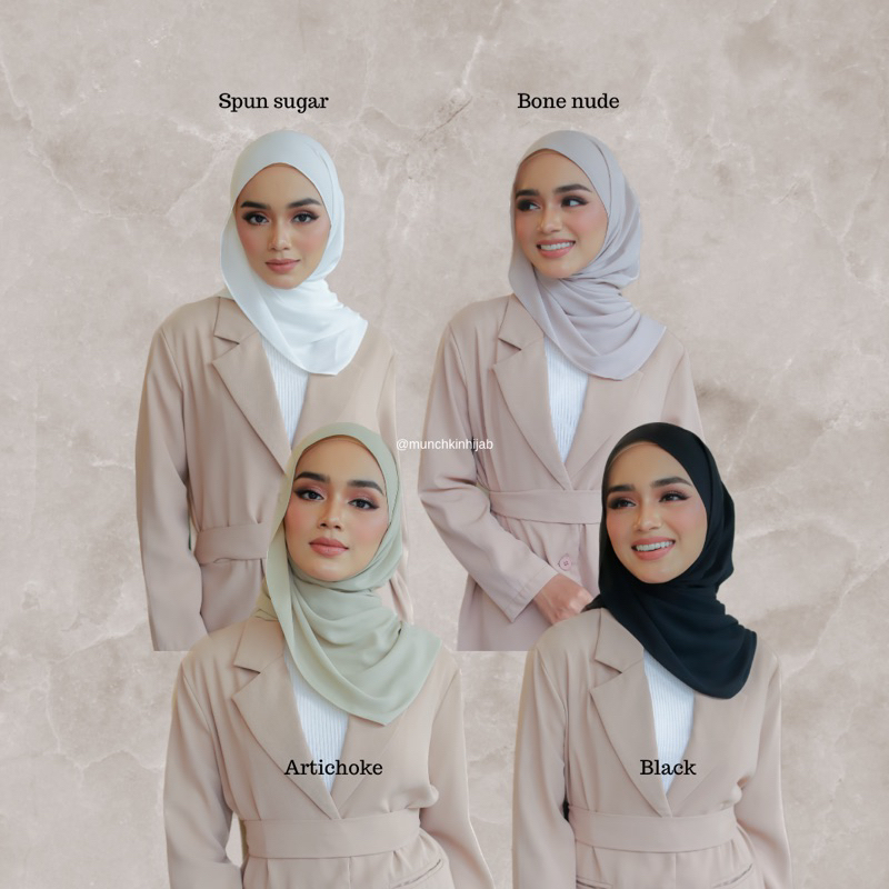 shawl korean chiffon