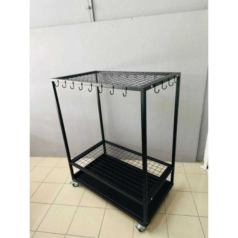 DISMANTLE BROOM RACK/BROOM STAND/DISPLAY BROOM & MOP RACK W/HEAVY DUTY ...