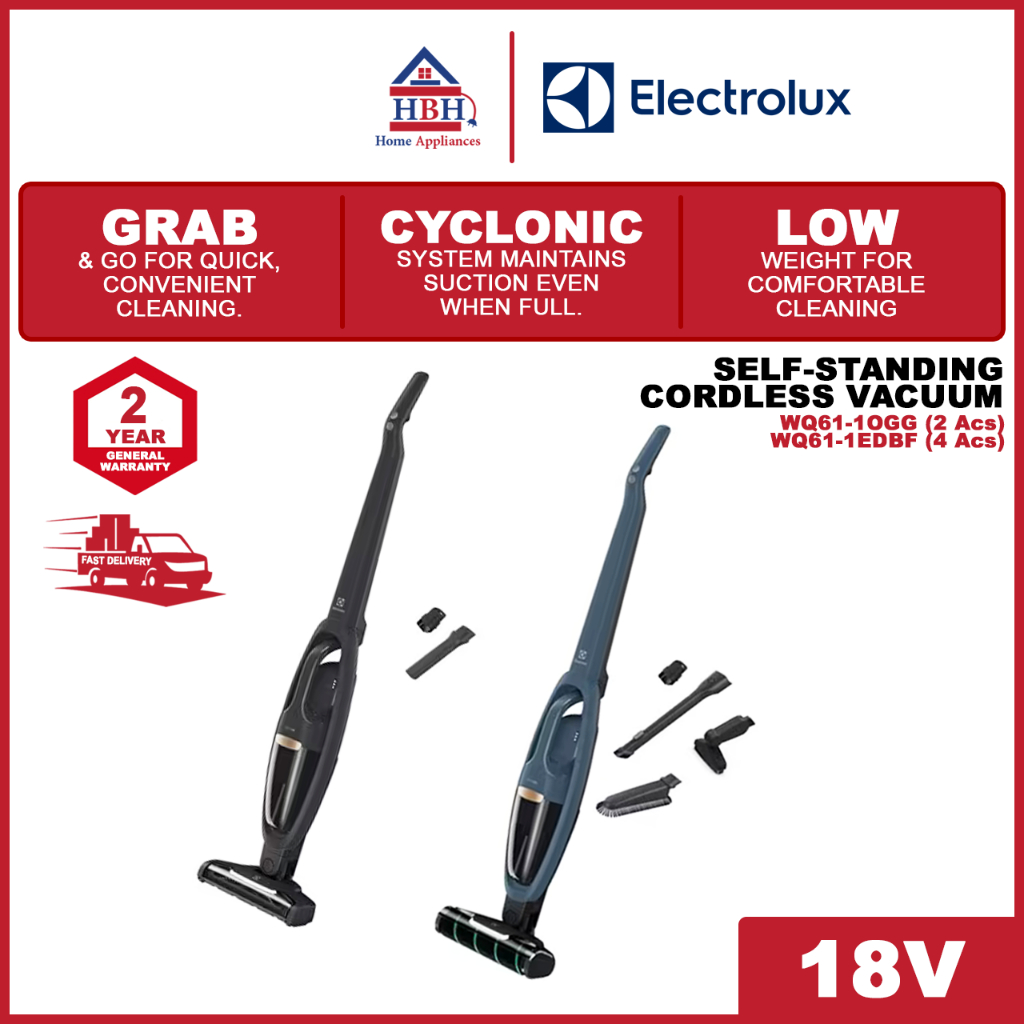 Electrolux WQ611OGG WQ611EDBF 18V Well Q6 Selfstanding Cordless