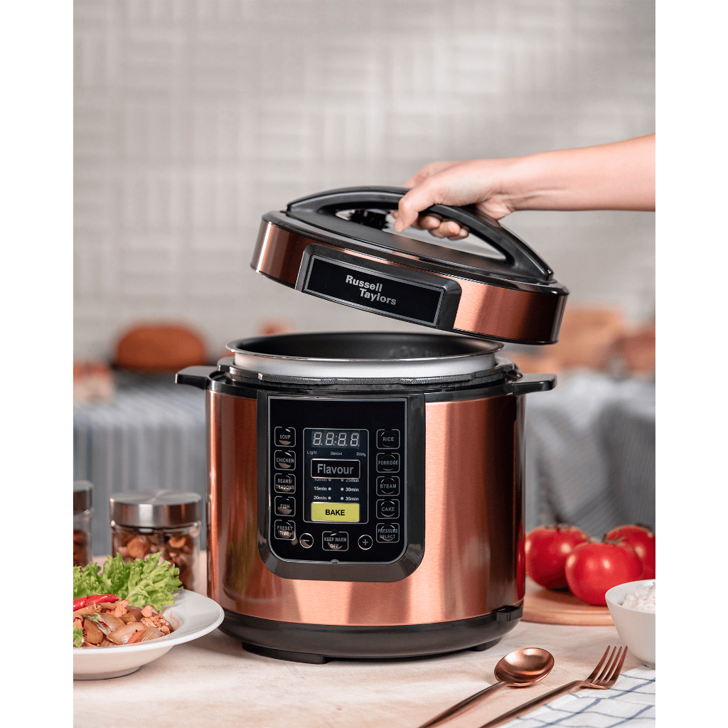 Russell Taylors Pressure Cooker 6L 12L 9 Smart Multi Cooking Pressure Cooker PC 60 PC 80 PC 12 Shopee Malaysia
