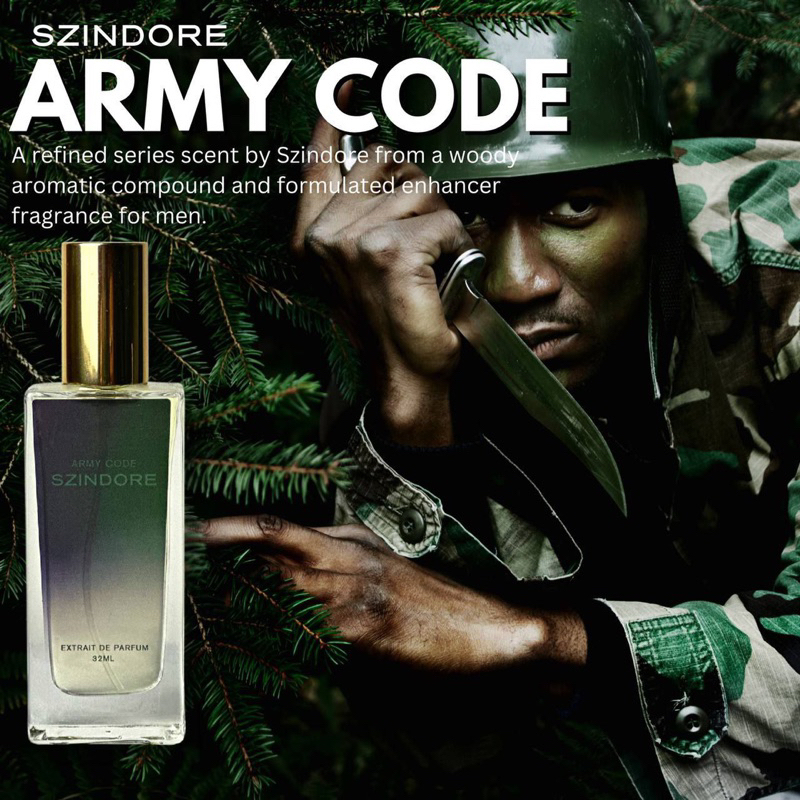 Szindore Army Code Extrait de Perfume (EDP) | Shopee Malaysia