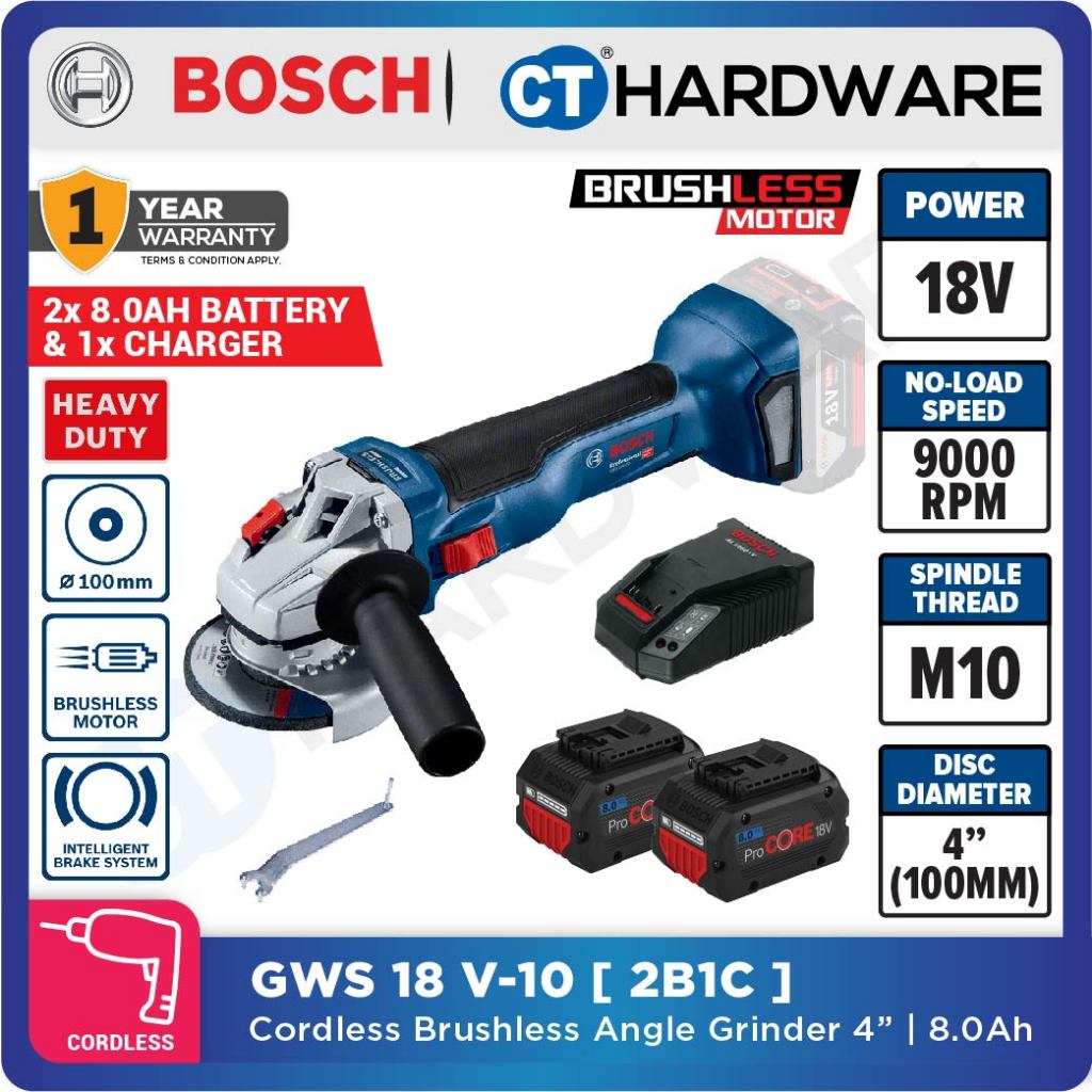 Bosch discount brushless grinder