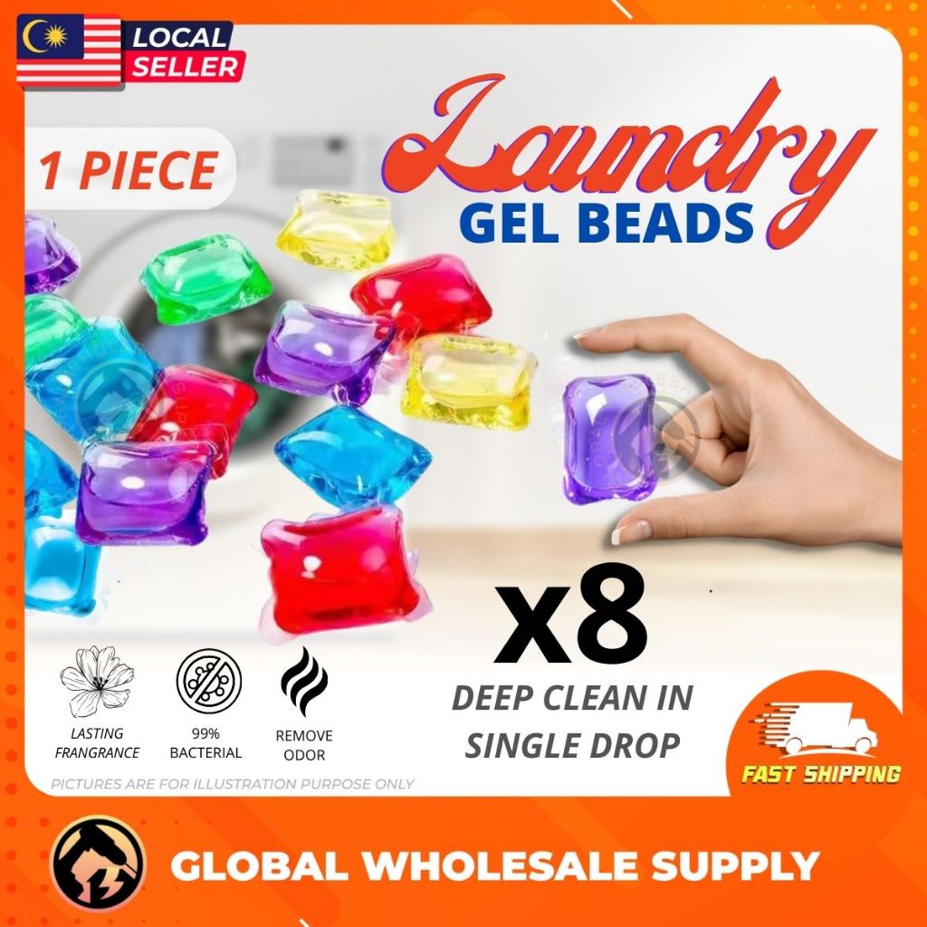 [1PC] Fragrance Laundry Gel Beads Laundry Condensation Beads Bead Gel