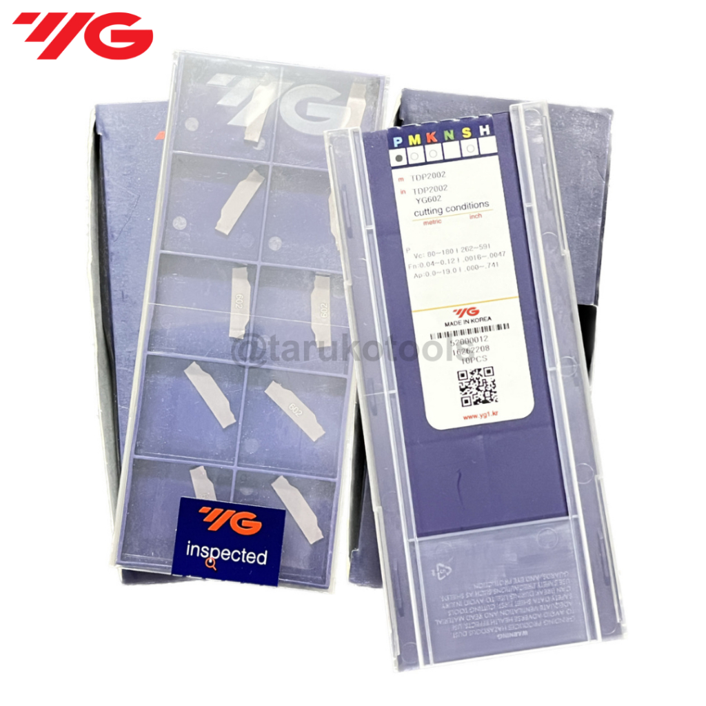 100% ORIGINAL YG-1 INSERT TDP2002 YG602 | Shopee Malaysia