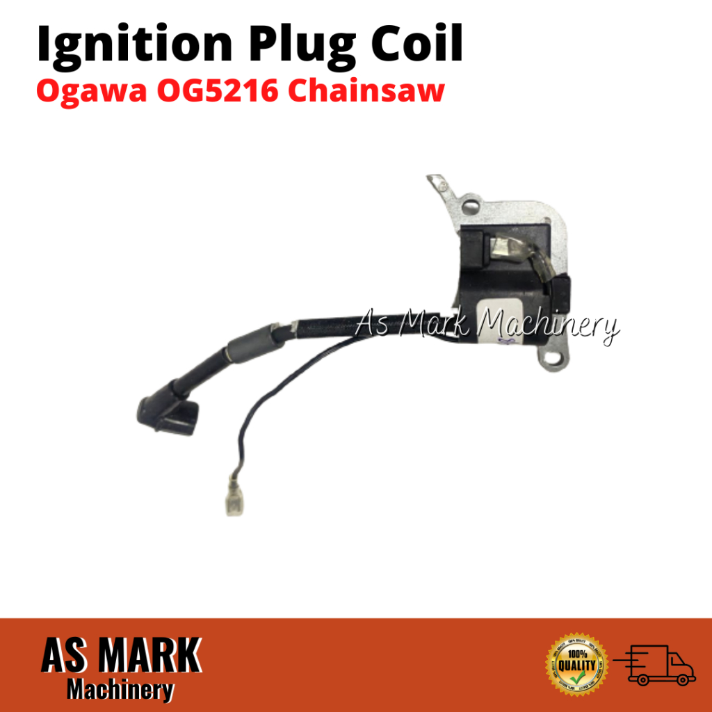 Ignition Coil Chainsaw OG5216 Ogawa Ecoh CS-420 Ignition Plug Coil ...