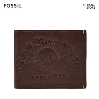 Fossil Male's Tremont Wallet ( ML4571001 ) - Black Leather