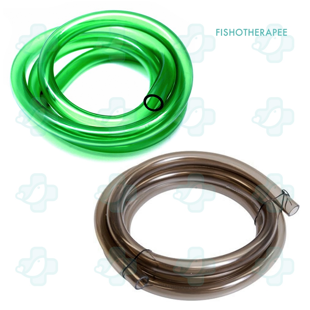Aquarium Canister Filter Water Pump Tubing Pipe Hose Green Grey 12mm