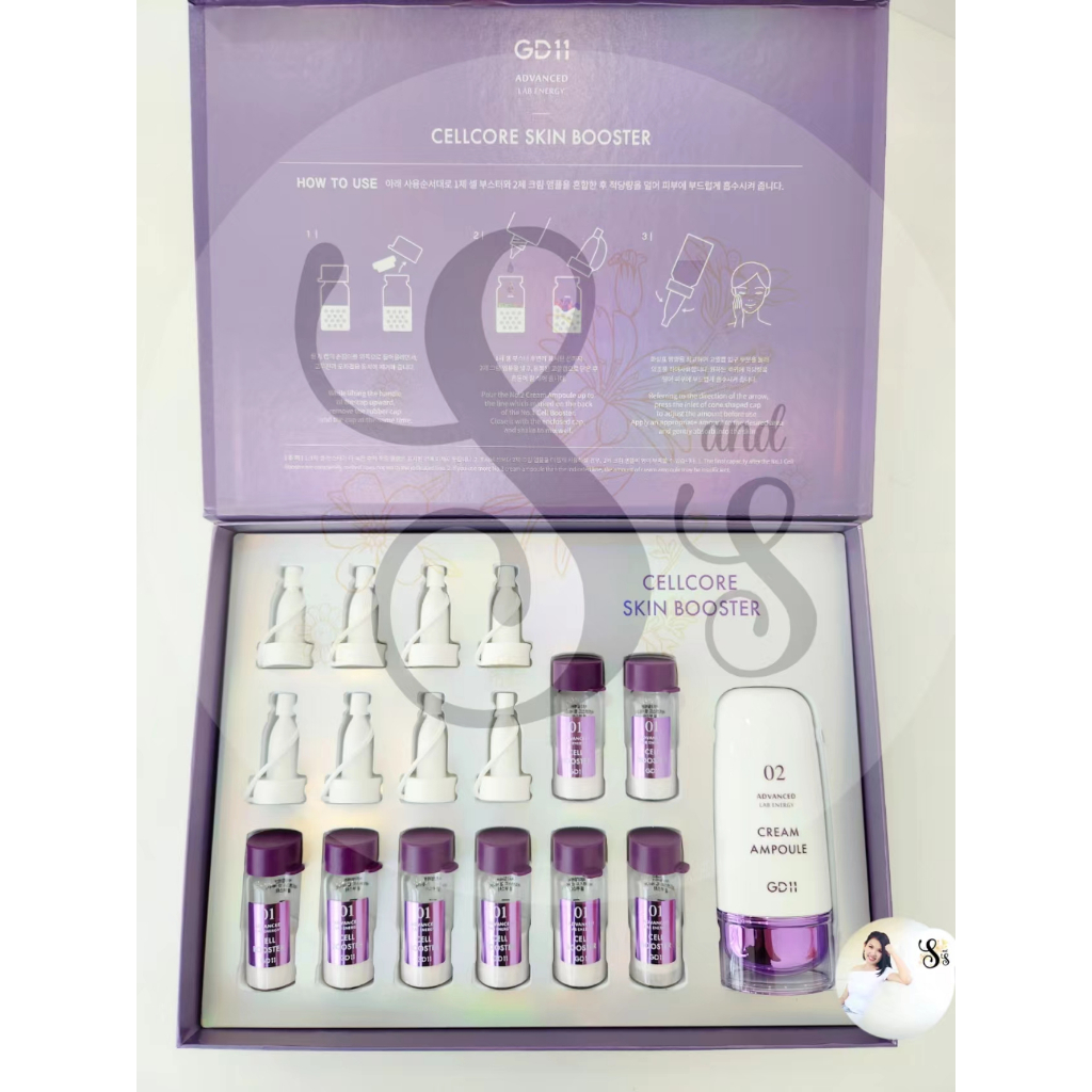GD11 Advanced Lab Energy Cellcore Skin Booster 脐带血干细胞美肌安瓶60ml + 5ml ...