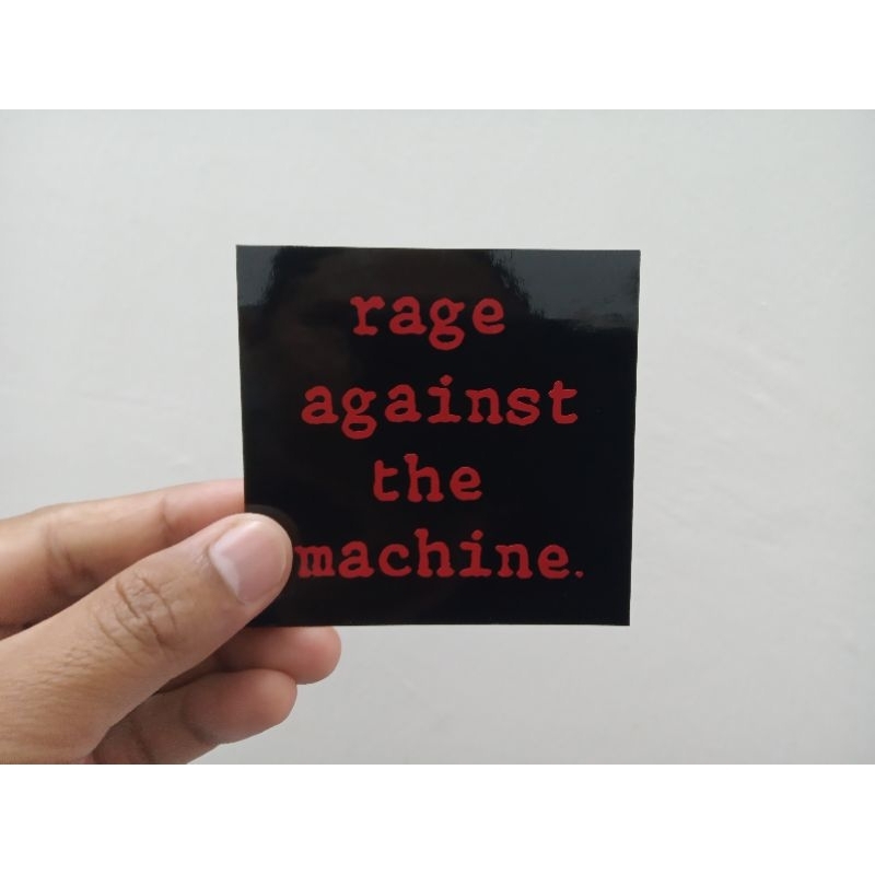 Sticker Rage Against The Machine ( Sticker Cutting / Outdoor ) | Shopee ...