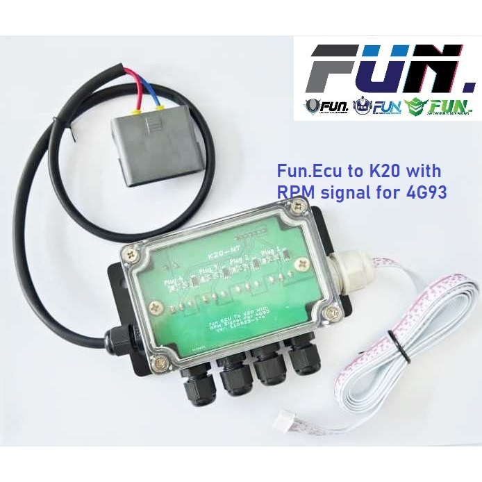 Fun ECU convert waste spark to K20 with RPM signal 4G93 Shopee Malaysia