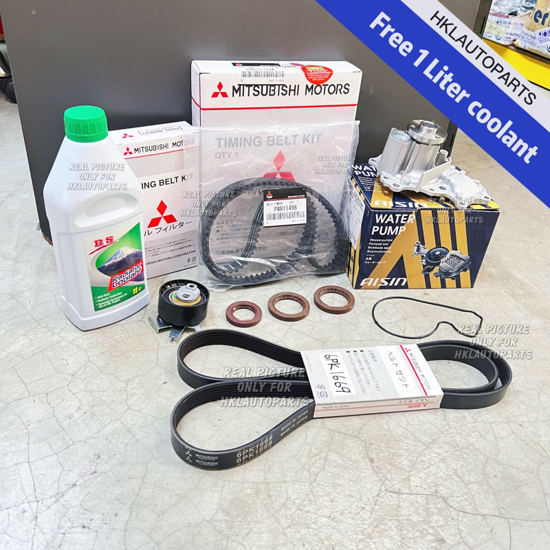 Proton Exora Bold Turbo Preve CFE Suprima S Timing Belt Kit Set + Aisin GNS Water Pump + 6PK1669