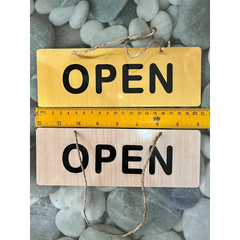 Open & Closed Sign Plate Waterproof | Shopee Malaysia