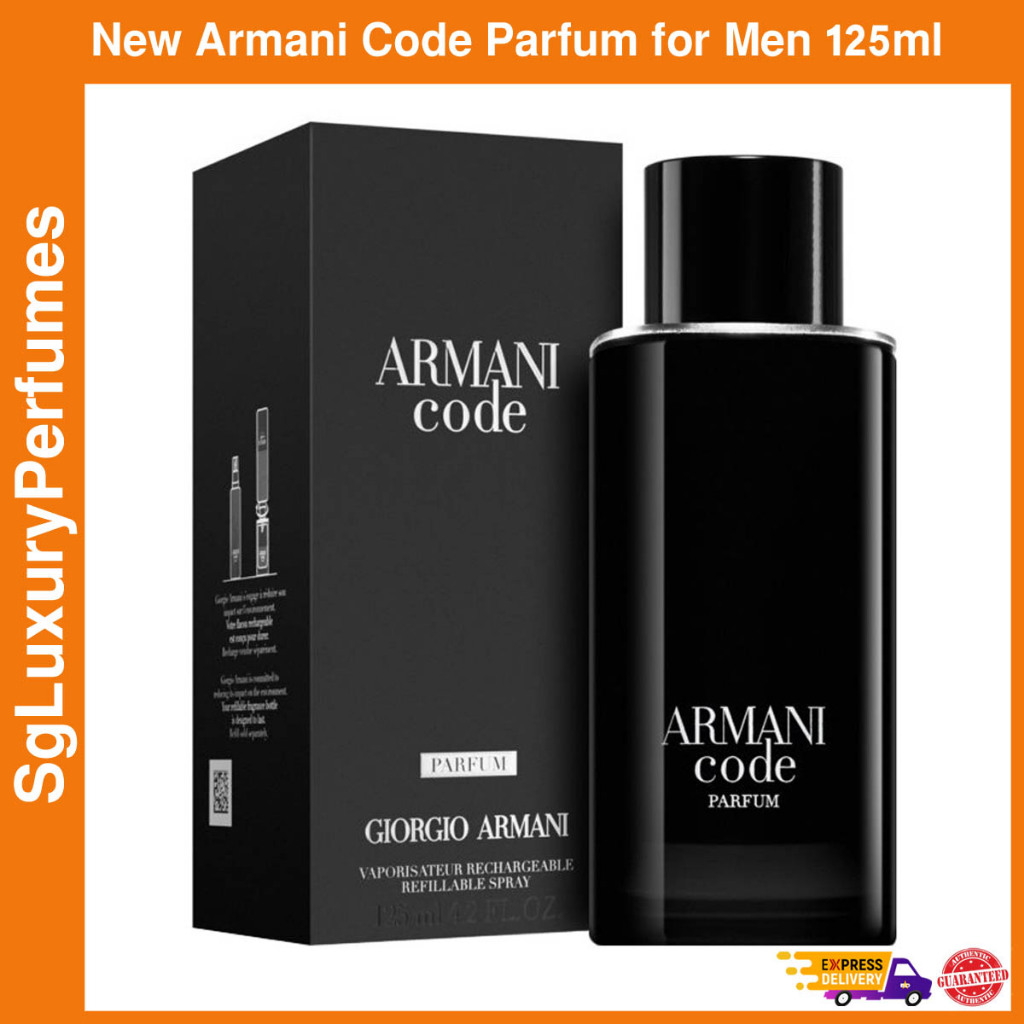 Armani code hotsell for men 125ml