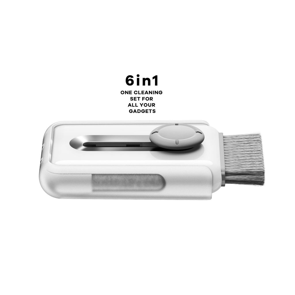 6 in 1 Keyboard Cleaner Kit Cleaning Brush & Keycap Puller Cleaning Pen ...