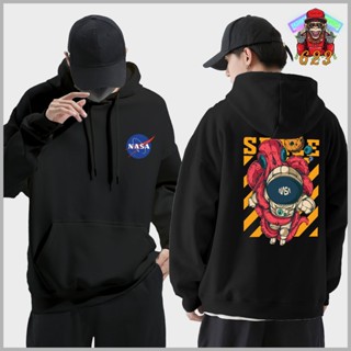 Hooded nasa hot sale pullover windbreaker