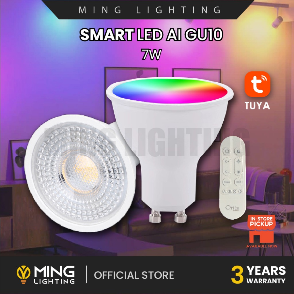 Smart LED MR16 Bulb GU10 Mentol 7W Spotlight Phone Remote Control ...