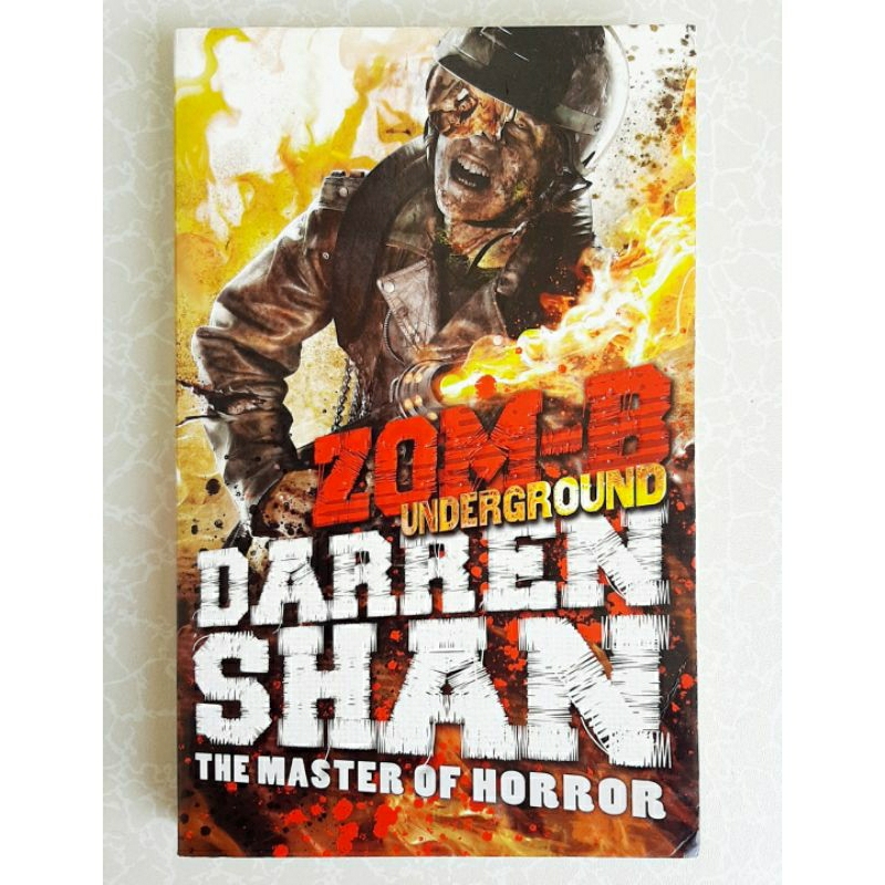 (Preloved) Horror novel by Darren Shan - Zom-B Underground | Shopee ...