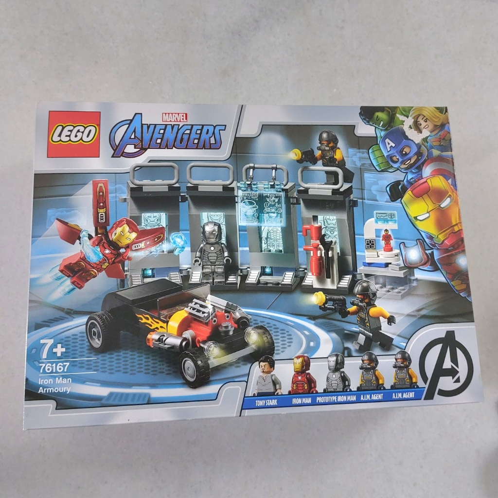 Lego Marvel Super Heroes 76167 Iron Man Armory (NEW/MISB) | Shopee Malaysia