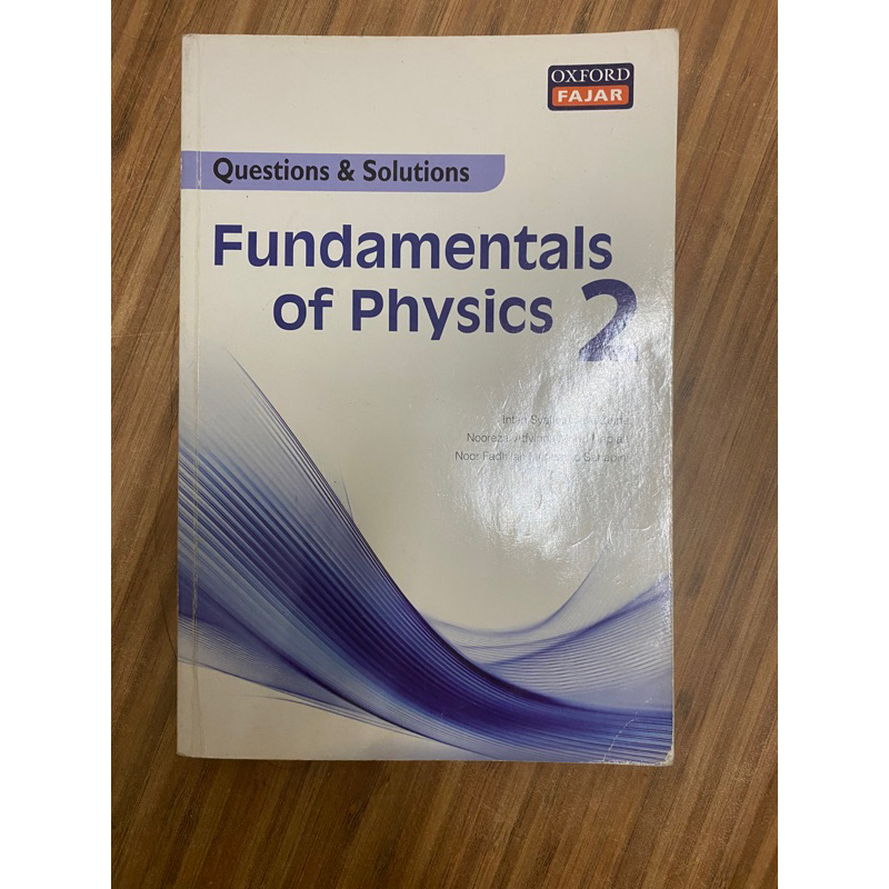 Fundamentals Of Physics 2 Phy150 Shopee Malaysia