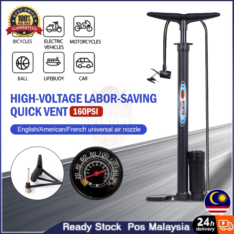 Folding 2024 bike pump