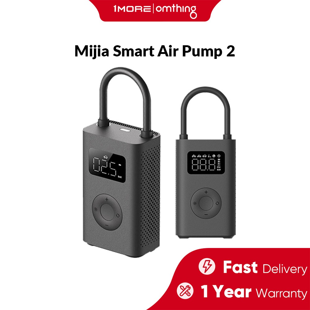 Xiaomi Mijia Portable Electric Air Pump 2/1S Smart Digital Tire
