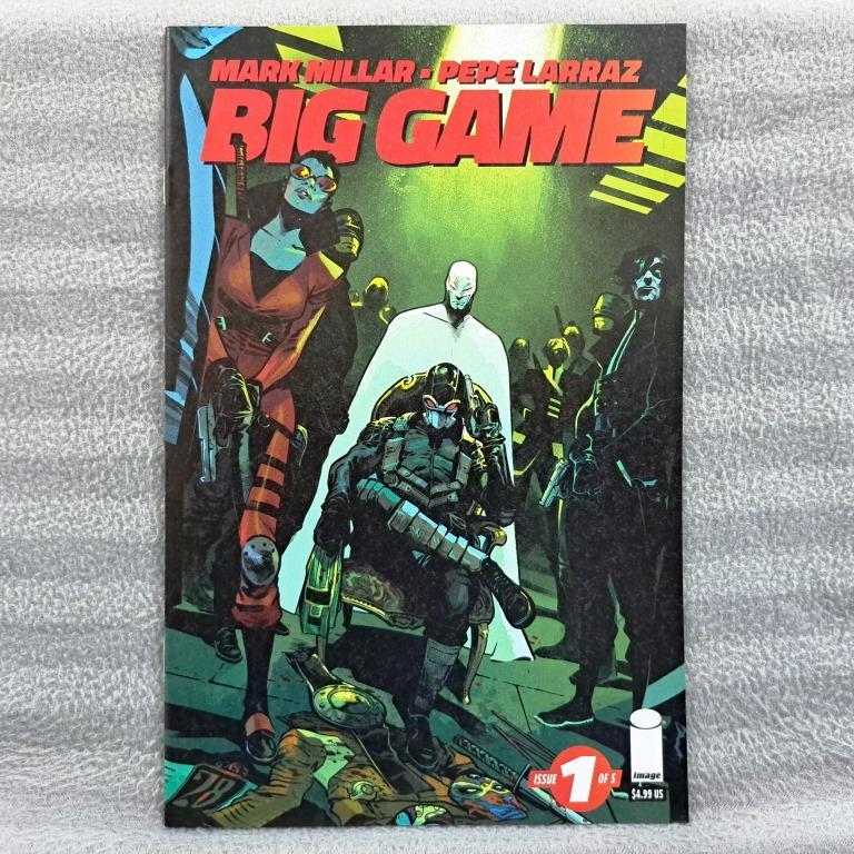 Big Game 1 (Image Comics) FIRST Issue (Mark Millar, Pepe Larraz