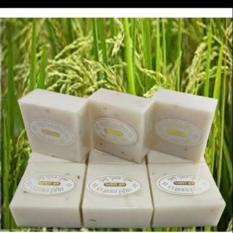 100 Authentic Promotion K BROTHER Rice Milk Soap (Thailand) Shopee
