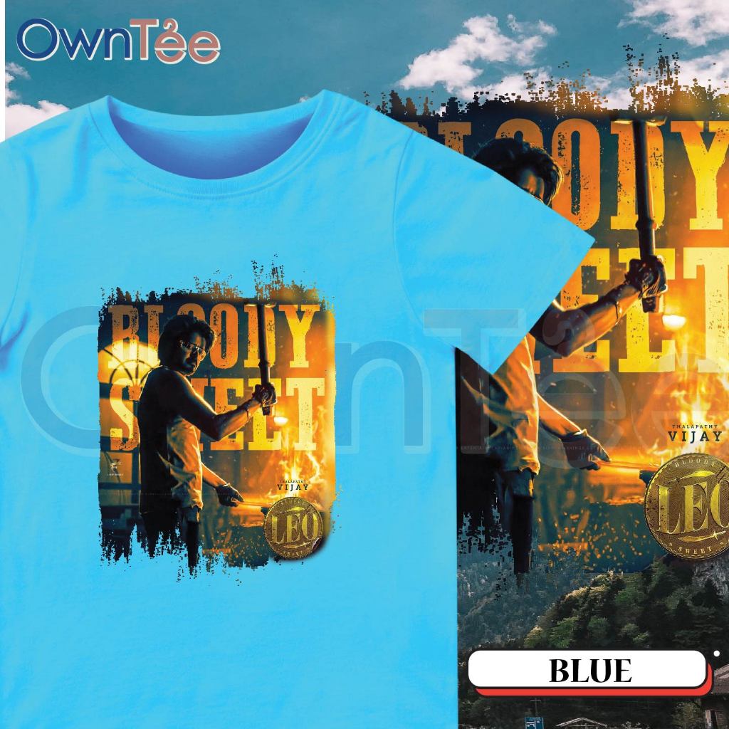 Vijay 01 T-shirt Baby Boy Adult Short Sleeve Tshirt Girl Fashion Unisex  READY STOCKS