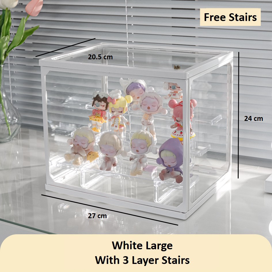 Hot Toy Popmart Bearbrick Large Display Storage Box Rack Action Figures