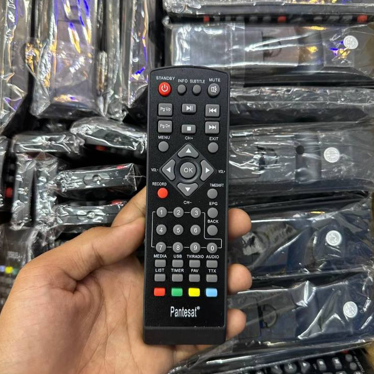 DVB-T2 Tv Box Remote Control MY Tv For DVB T2 Decoder Tuner Receiver ...