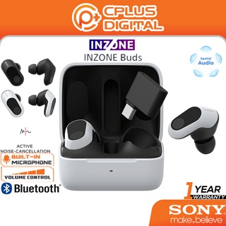 Sony INZONE Buds Truly Wireless Noise Cancelling Gaming Earbuds, 12 Hour  Battery, for PC, PS5, 360 Spatial Sound, 30ms Low Latency, USB-C Dongle and
