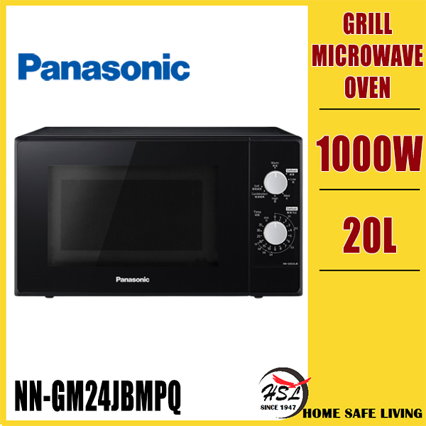 Panasonic 20L Grill Combination Microwave Oven NNGM24 (NNGM24JB