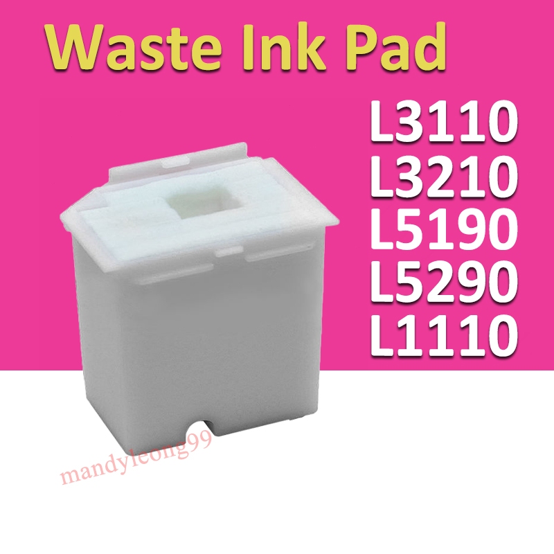 EPSON L3110 L3210 L3150 L3250 Ink Pad Resetter Sponge Maintenance Box